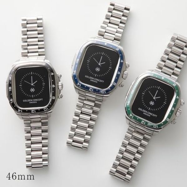 GOLDEN CONCEPT アップルウォッチケース CRCS46 CROWN CLASSIC