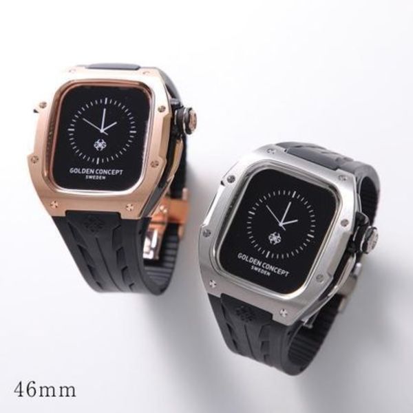 GOLDEN CONCEPT アップルウォッチケース RSTIII46 STEEL