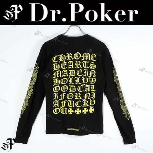 【中古品】Chrome Hearts ホースシューフローラル T-シャツ