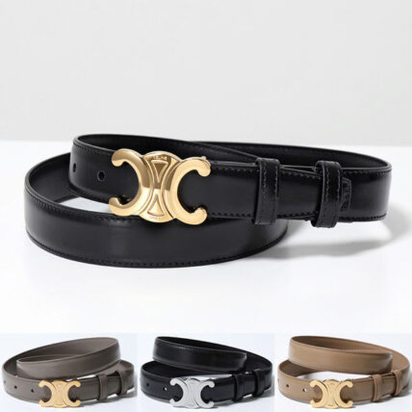 CELINE ベルト Triomphe 45AK93A01 25MM