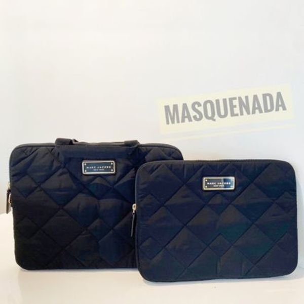 セール☆MARC JACOBS LAPTOP CASE WITH HANDLE PCケース