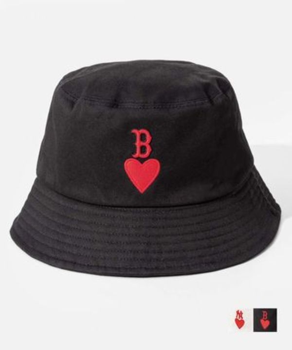 MLB Korea Heart Bucket Hat 3AHTH013N バケットハット