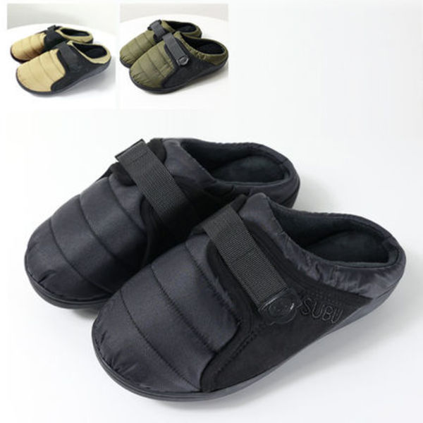 SUBU スブ 冬サンダル 裏起毛 スリッパ 外履き ユニセックス