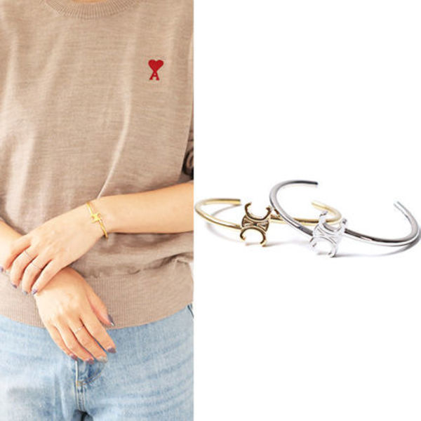 CELINE バングル Asymmetric Cuff ブレスレット 460PQ6BRA