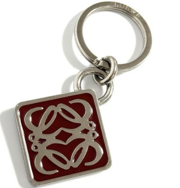 ヴィンテージ ロエベ キーホルダー キーリング アナグラム