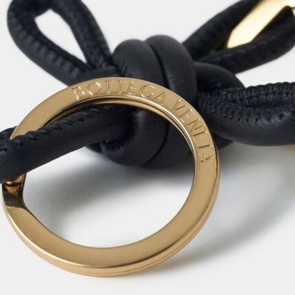★BOTTEGA VENETA★キーホルダー キーリング★ブラック(黒)系