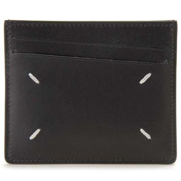 メゾンマルジェラ カードケース  ブラック SA1VX0009P4517T8013