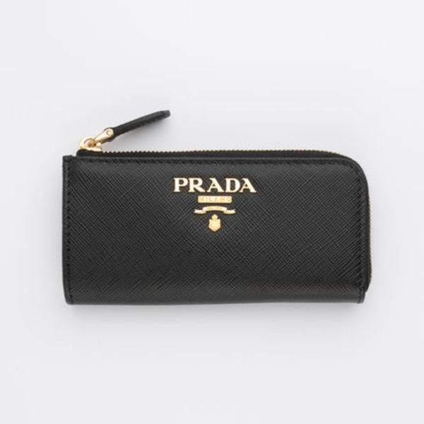 PRADA★プラダ 1PP026 キーケース L字ファスナー サフィアーノ