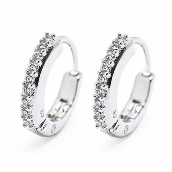 スワロフスキー ピアス Matrix フープ シルバー 5690670