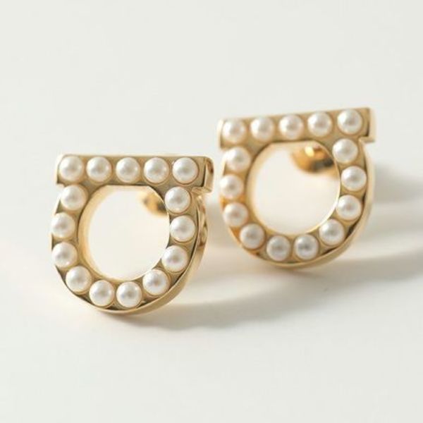 SALVATORE FERRAGAMO ピアス 76 0125 001 アイコンモチーフ