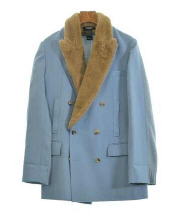 UNDER COVER アンダーカバー ピーコート 水色 2020525L0002