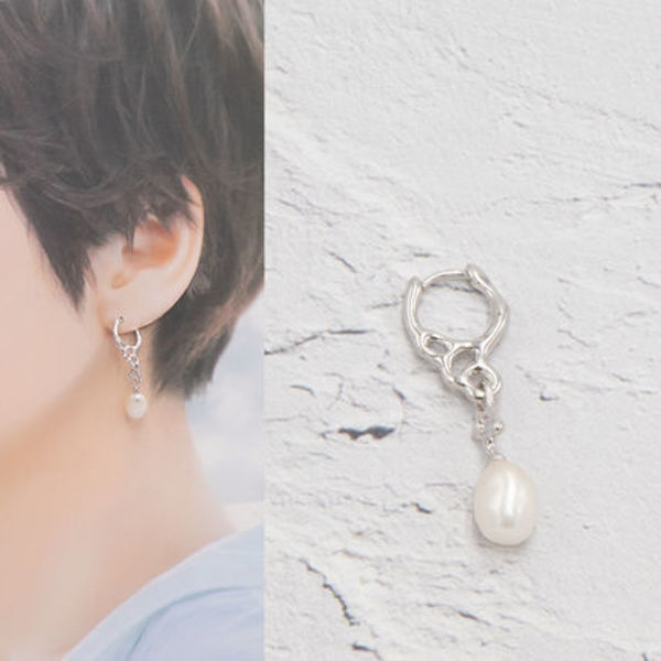 マリアブラック MARIA BLACK ピアス PEBLINGE HUGGIE 101026AG