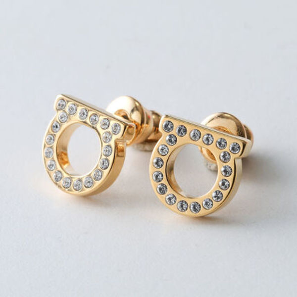 SALVATORE FERRAGAMO ピアス 76 0123 002 アイコンモチーフ