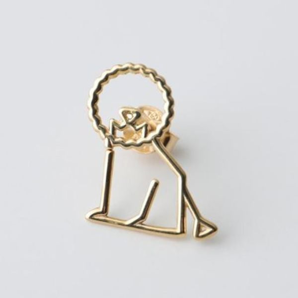 ALIITA ピアス LEON PURO EARRING SINGLE ライオン