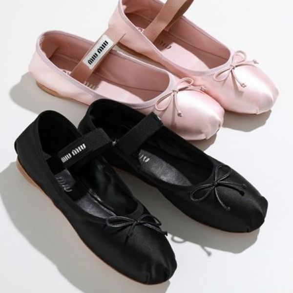 MIUMIU  バレエシューズ 5F794DFA005 QU6 パンプス
