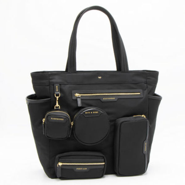 アニヤハインドマーチ ANYA HINDMARCH トートバッグ ブラック