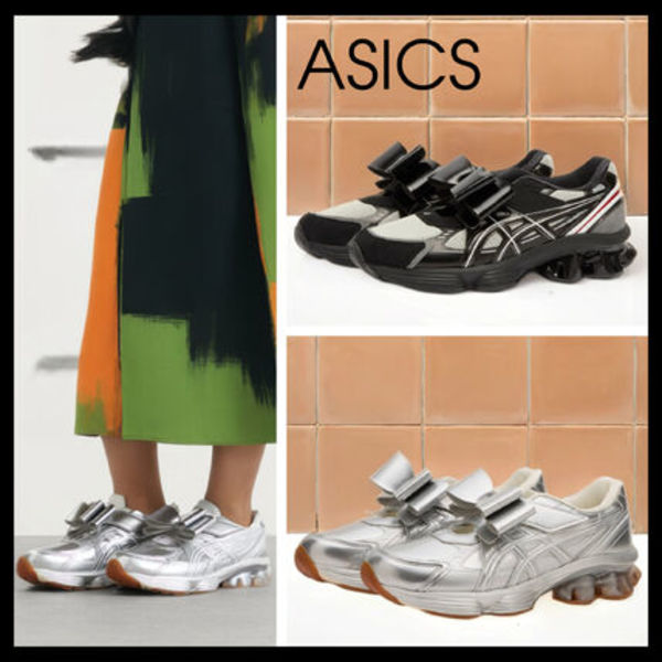 【Asics】x Shushu Tong Gel-Kinetic Fluent スニーカー リボン