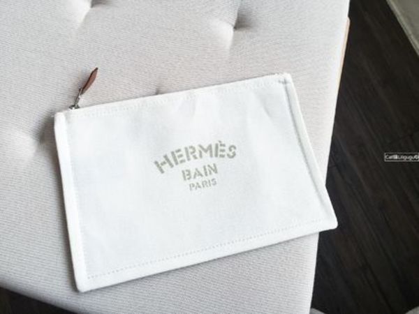 (エルメス)ヨッティングPM☆フラットポーチ/クレ