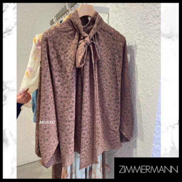 【Zimmermann】MEMENTO LACE SHIRT レースシャツ