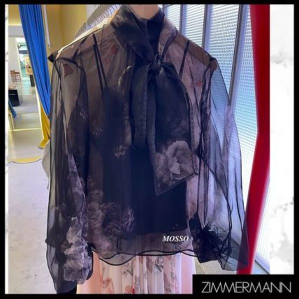 【Zimmermann】HYPNOTIC PUSSYBOW BLOUSE シルク ブラウス