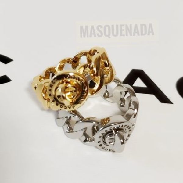 プレゼントに♪国内即発送☆MARC JACOBS ターンロックリング
