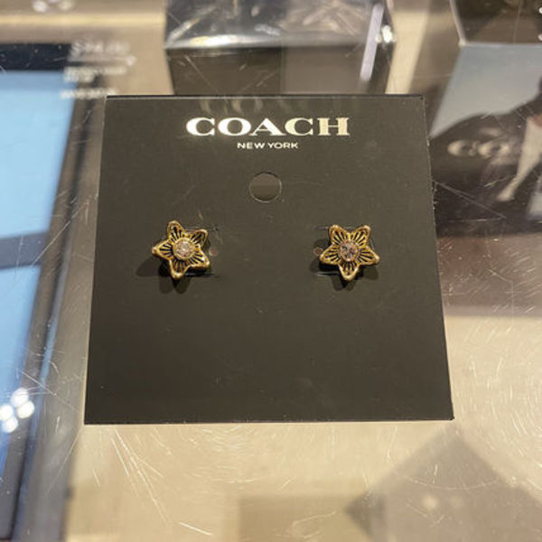 即発 アウトレット COACH ピアス アクセサリー 可愛い F76468