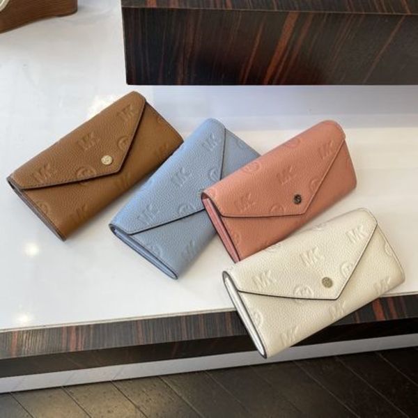 新作★Michael Kors★JET SET TRAVEL WALLET 封筒型 長財布
