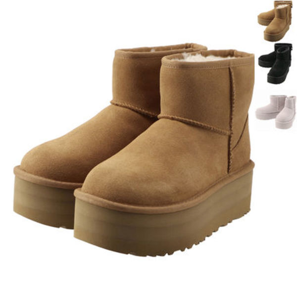 UGG ムートンブーツ CLASSIC MINI PLATFORM