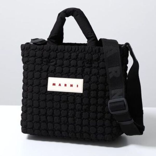 MARNI トートバッグ BMMP0131U5 P8562 Puff パフ スモール