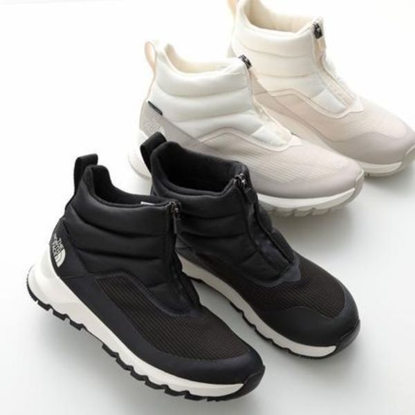 THE NORTH FACE ショートブーツ NF0A5LWF ナイロン ジップアップ