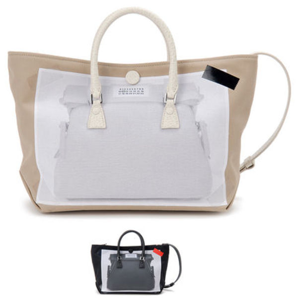 メゾンマルジェラ トートバッグ SB1WC0008P6436 TROMPE5AC MICRO