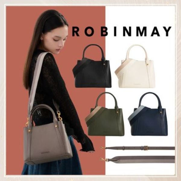 追跡有★ROBINMAY 2WAYストラップ きれいめ トートバッグ B217