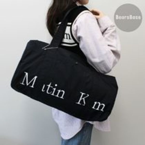 Matin Kim LOGO SPORTY DUFFEL BAG BUK191