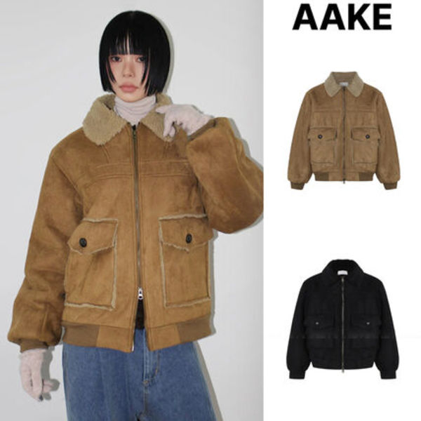 【AAKE】SUEDE MUSTANG JUMPER