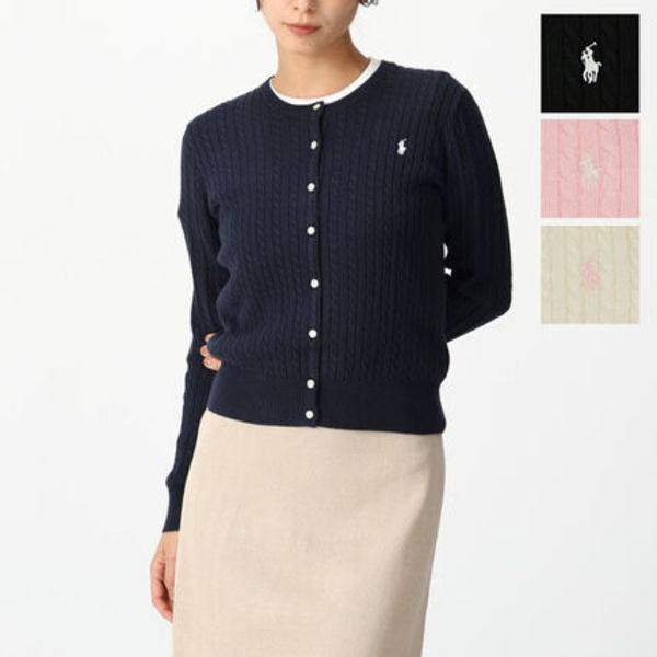 POLO RALPH LAUREN カーディガン ケーブルニット 313543047