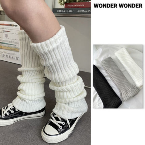 【WONDER WONDER】Ver Long Knit Leg Warmer