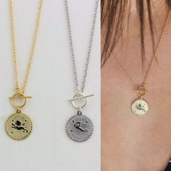 日本未発売【TommassiniJewelry】Toggle Zodiacネックレス