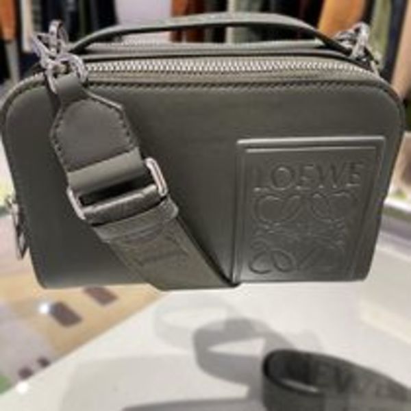 LOEWE ロエベ 人気 レザー ミニ カメラ クロス/ショルダーバッグ