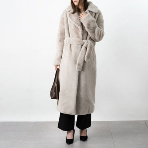 国内発送 HERNO ファーコート CA000543D