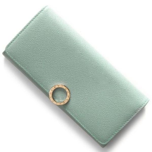 BVLGARI 長財布 グレイシャーターコイズ レディース 287301