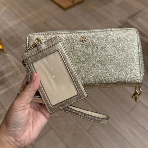 Tory Burch Emerson リスレット付 長財布 177013 金運上昇Gold