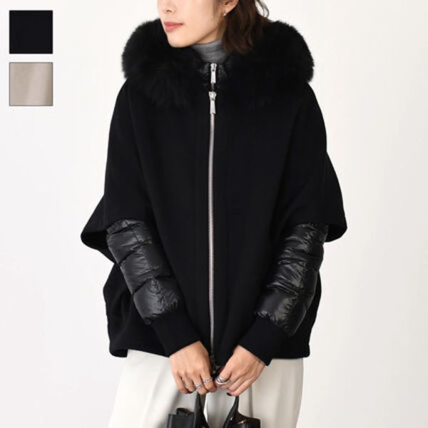 【国内即発】MOORER PEGASO-CWR ケープ ダウンジャケット