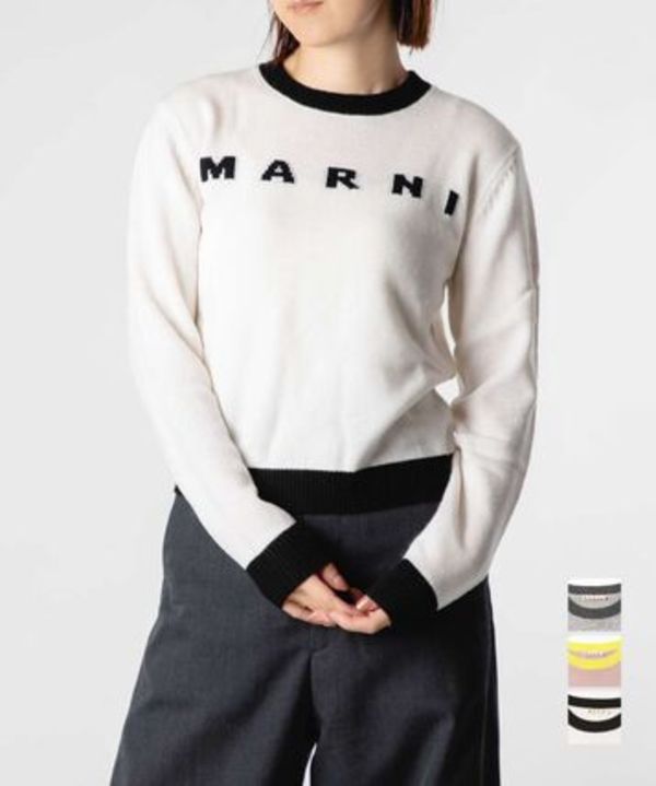MARNI KIDS クルーネック セーター M00993 M00ML 大人もOK