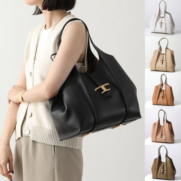 TODS トートバッグ T タイムレス XBWTSBA0300Q8E レザー