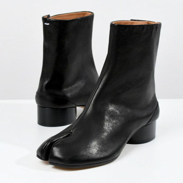 【国内即発】MAISON MARGIELA Tabi レザー ブーツ
