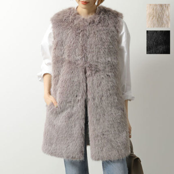 HERNO Resort ファーベスト GC00065DR 12627 ジレ