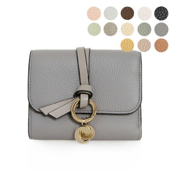 CHLOE 財布 レディース 三つ折り財布 ALPHABET