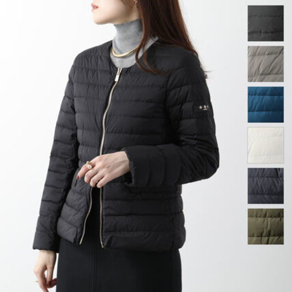 TATRAS ジャケット NOKO ノーカラー ライトダウン ショート丈