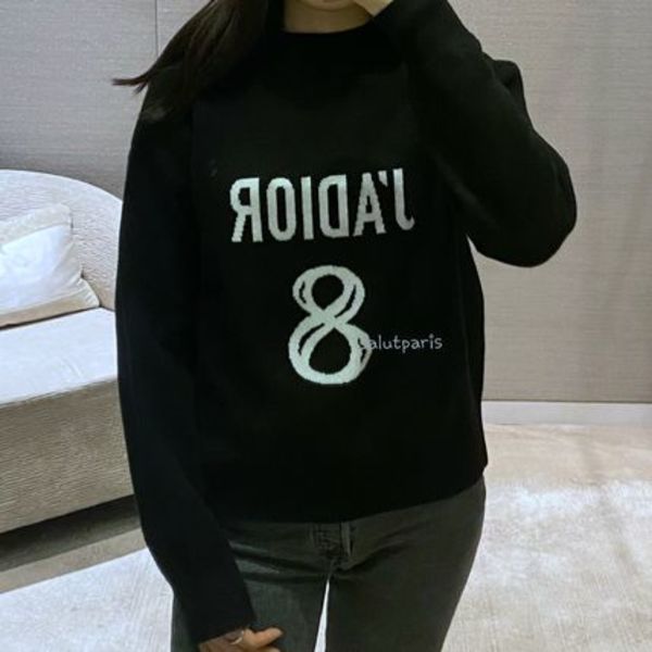 DHL送料込*ディオール*J'ADIOR8カシミアボクシーニットセーター