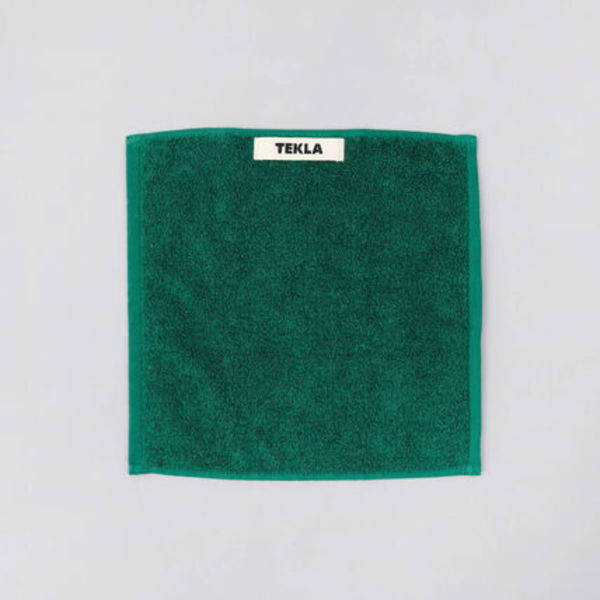 TEKLA ウォッシュクロス タオル 30×30cm グリーン【RSL】